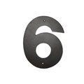 Gardengear 3 In Helvetica Modern Font Individual House Number 6 GA389352